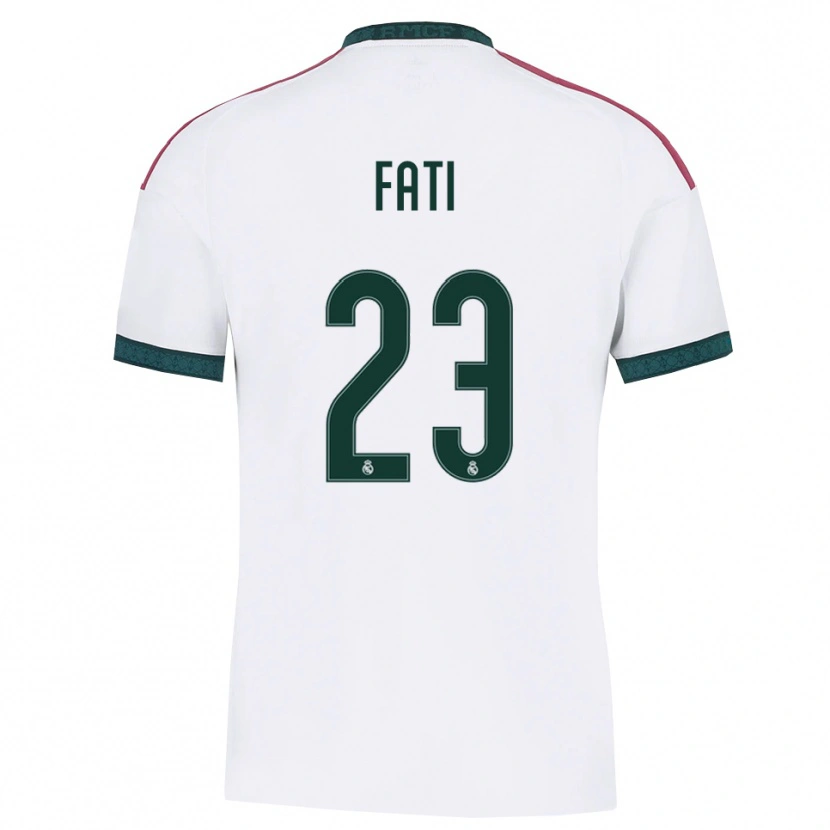 Danxen Women Lamini Fati #23 Dark Green White Red Home Jersey 2026/27 T-Shirt