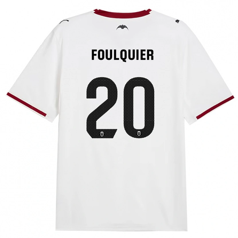 Danxen Women Dimitri Foulquier #20 Black White Red Yellow Home Jersey 2026/27 T-Shirt
