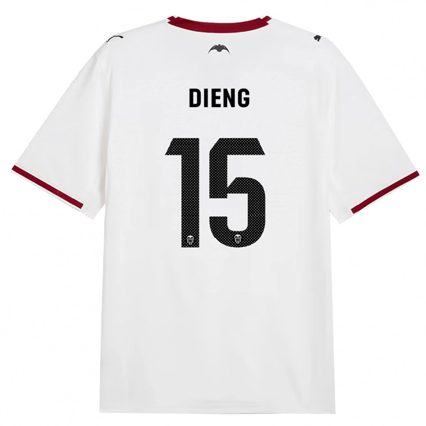 Danxen Women Aliou Dieng #15 Black White Red Yellow Home Jersey 2026/27 T-Shirt
