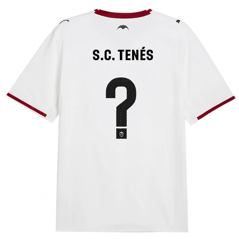 Danxen Women Sergi Canós #0 Black White Red Yellow Home Jersey 2026/27 T-Shirt