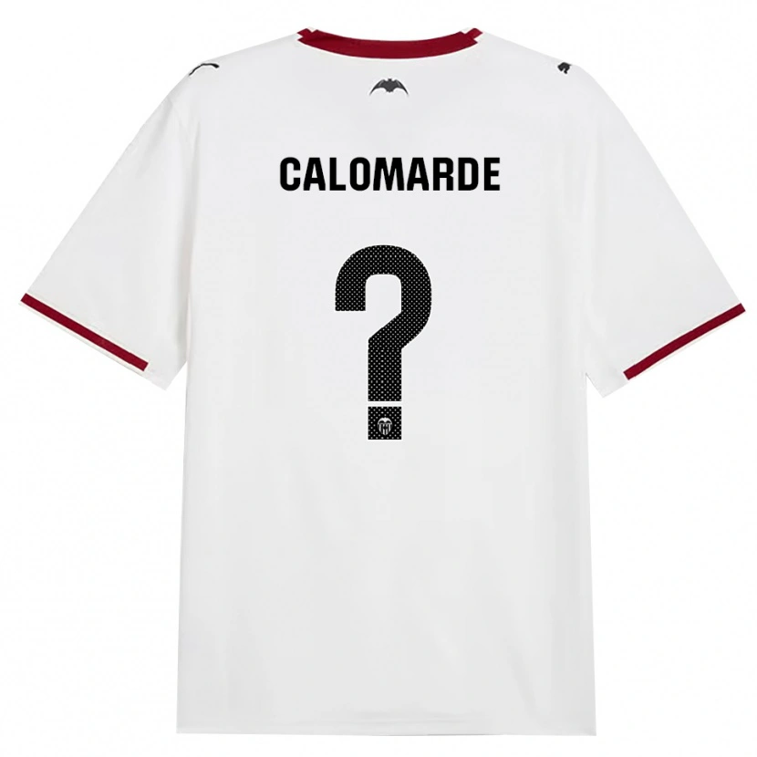 Danxen Women Jorge Calomarde #0 Black White Red Yellow Home Jersey 2026/27 T-Shirt