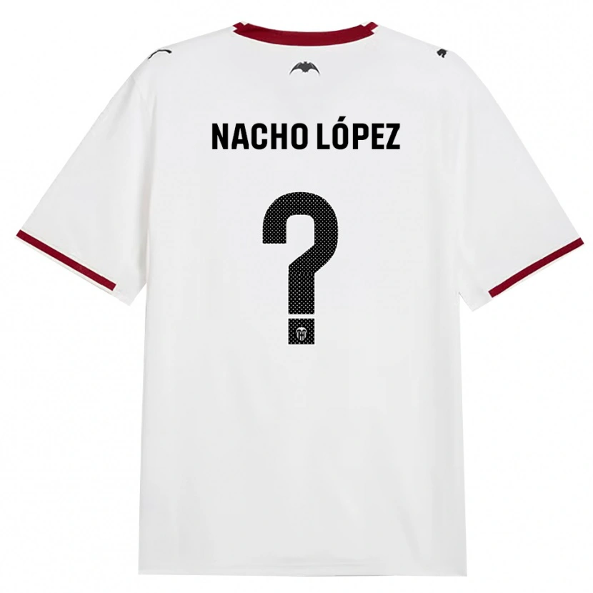 Danxen Women Nacho López #0 Black White Red Yellow Home Jersey 2026/27 T-Shirt
