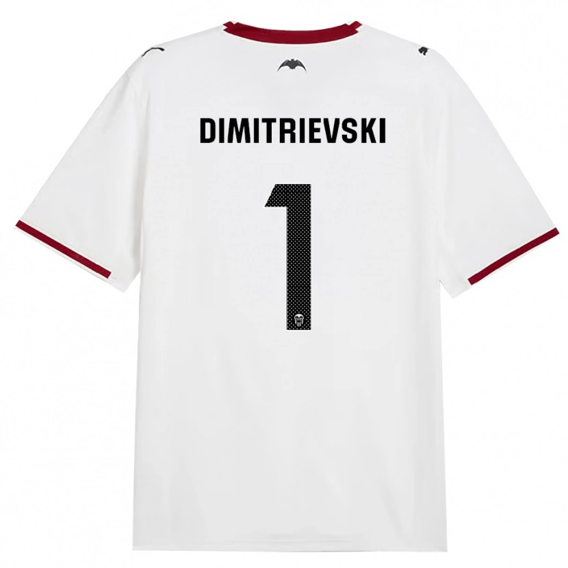 Danxen Women Stole Dimitrievski #1 Black White Red Yellow Home Jersey 2026/27 T-Shirt
