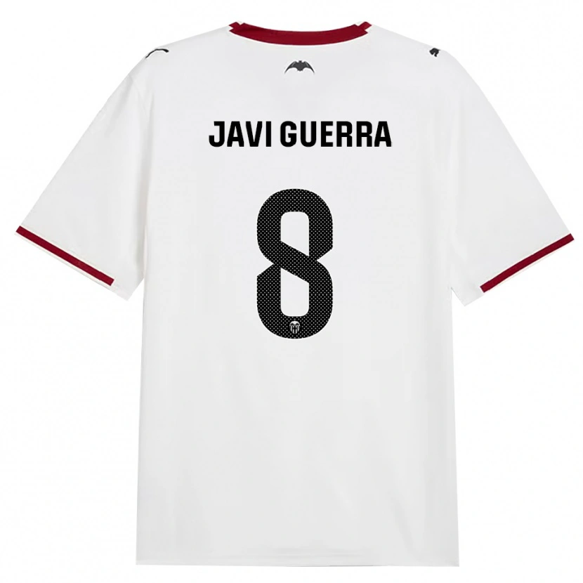 Danxen Women Javi Guerra #8 Black White Red Yellow Home Jersey 2026/27 T-Shirt