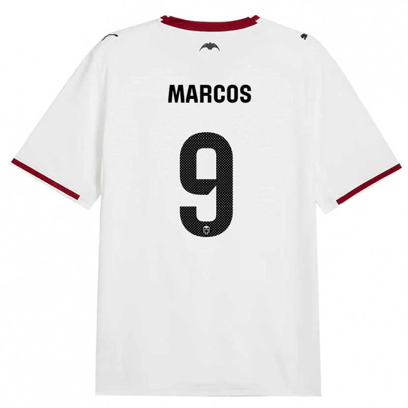 Danxen Women Ana Marcos #9 Black White Red Yellow Home Jersey 2026/27 T-Shirt