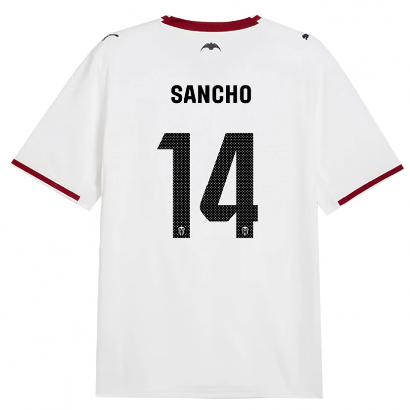 Danxen Women Pauleta Sancho #14 Black White Red Yellow Home Jersey 2026/27 T-Shirt