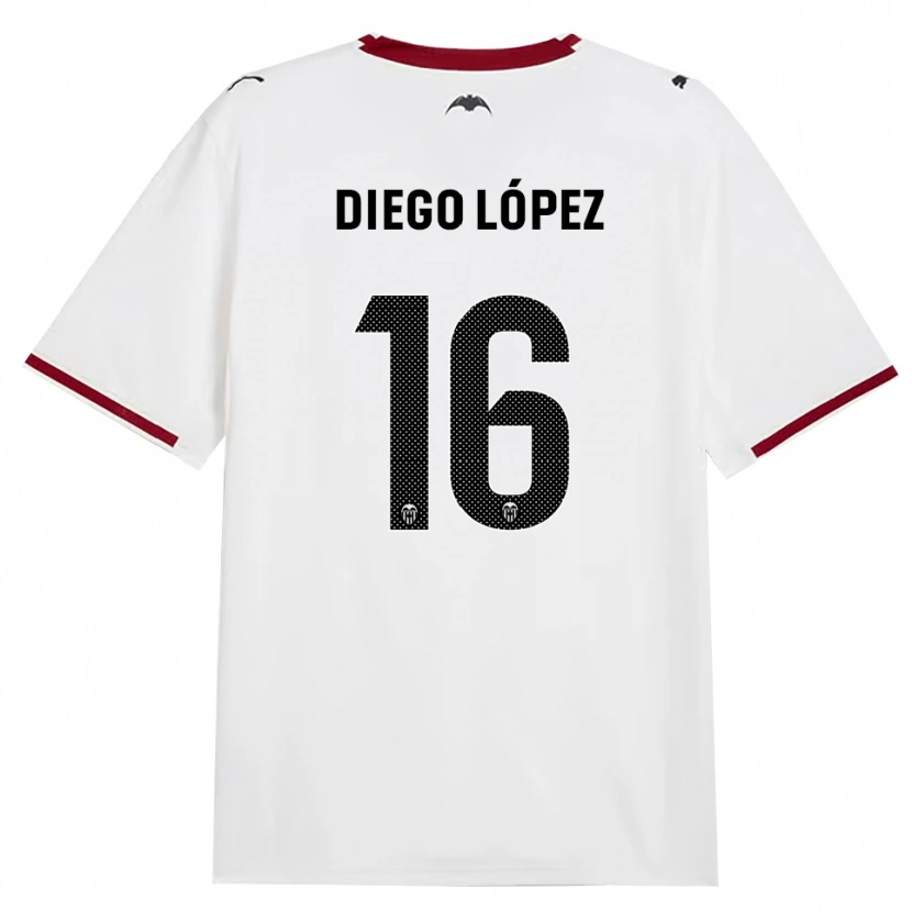 Danxen Women Diego López #16 Black White Red Yellow Home Jersey 2026/27 T-Shirt