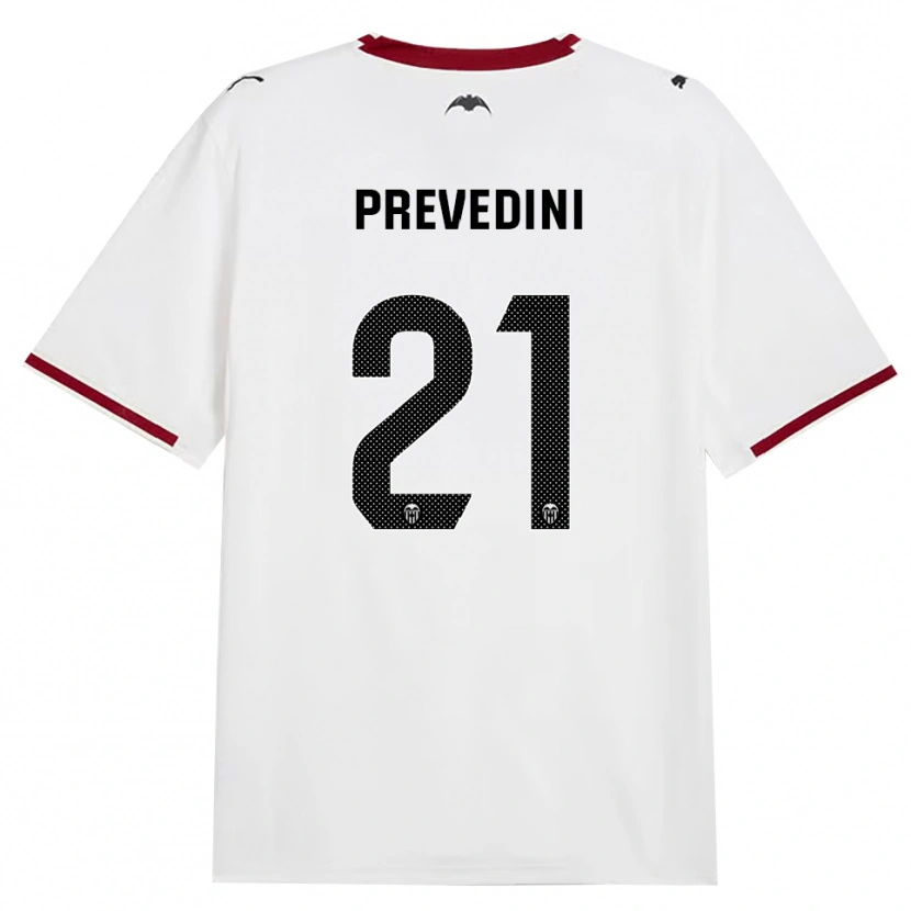 Danxen Women Mateo Prevedini #21 Black White Red Yellow Home Jersey 2026/27 T-Shirt