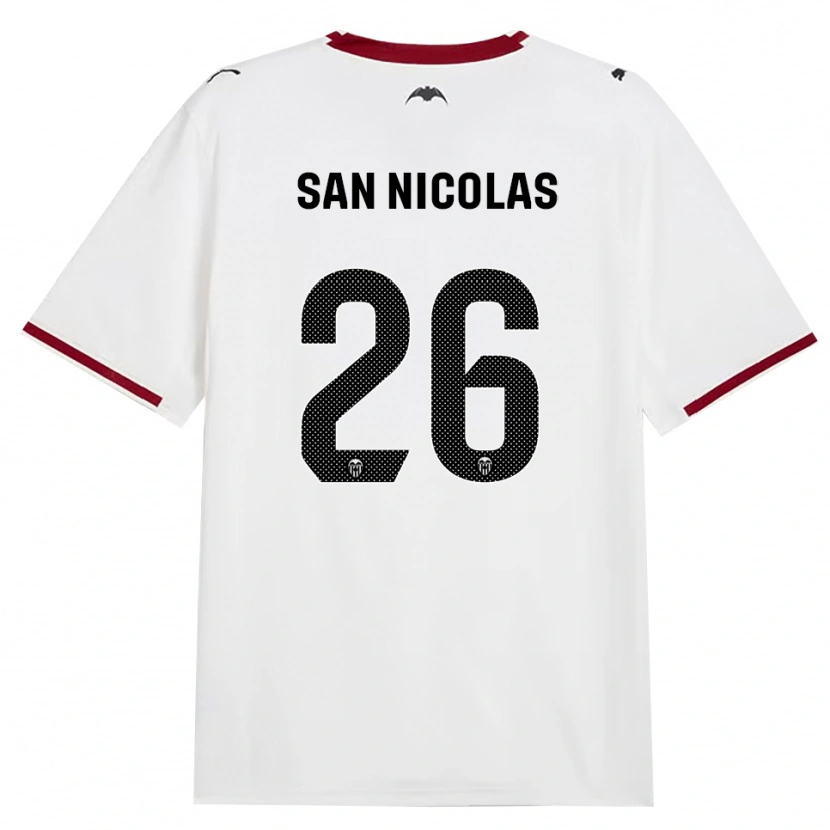 Danxen Women Olga San Nicolas #26 Black White Red Yellow Home Jersey 2026/27 T-Shirt