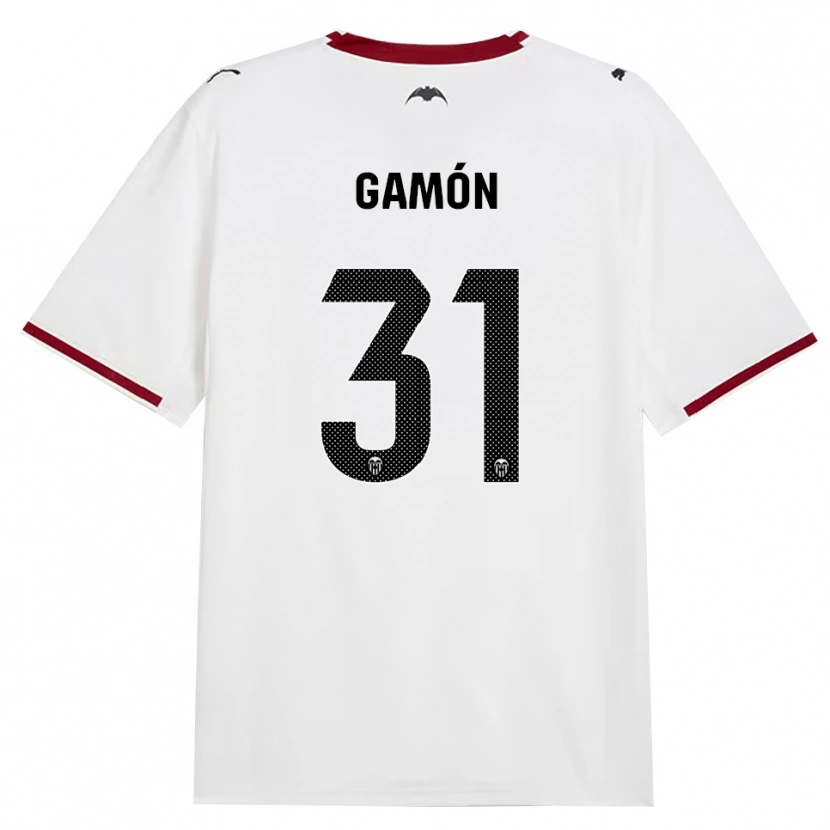 Danxen Women Rodrigo Gamón #31 Black White Red Yellow Home Jersey 2026/27 T-Shirt