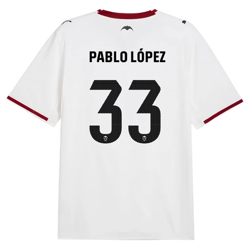Danxen Women Pablo López #33 Black White Red Yellow Home Jersey 2026/27 T-Shirt