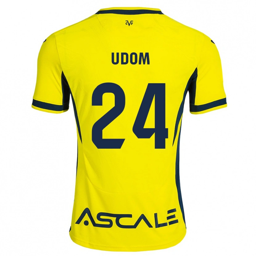 Danxen Women Ekerette Udom #24 Yellow Black Red Home Jersey 2026/27 T-Shirt