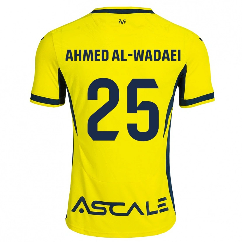 Danxen Women Sayed Ahmed Al-Wadaei #25 Yellow Black Red Home Jersey 2026/27 T-Shirt