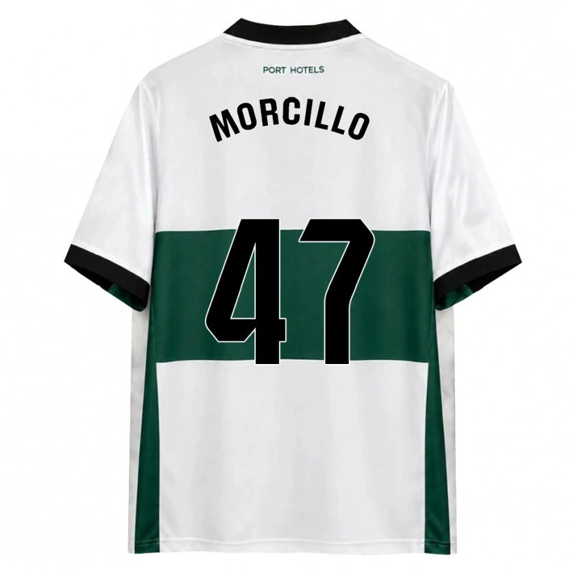 Danxen Women Javi Morcillo #47 Green White Red Home Jersey 2026/27 T-Shirt