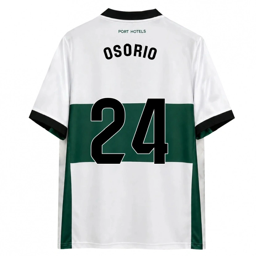 Danxen Women Abiel Osorio #24 Green White Red Home Jersey 2026/27 T-Shirt