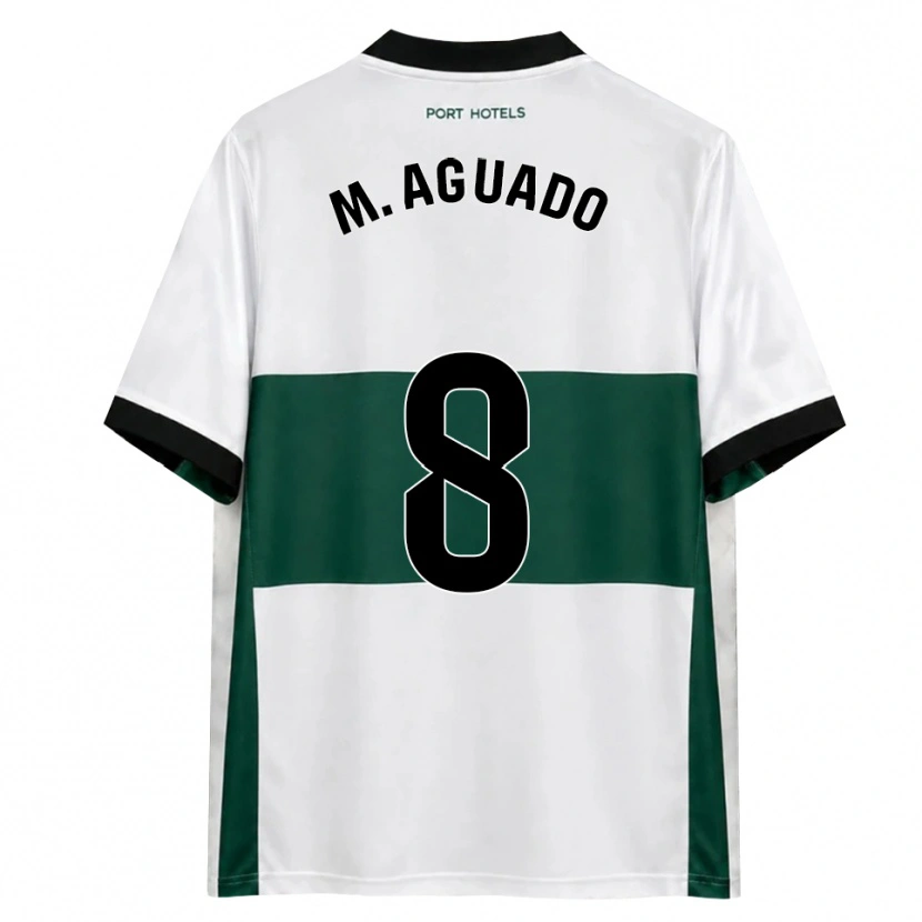 Danxen Women Marc Aguado #8 Green White Red Home Jersey 2026/27 T-Shirt