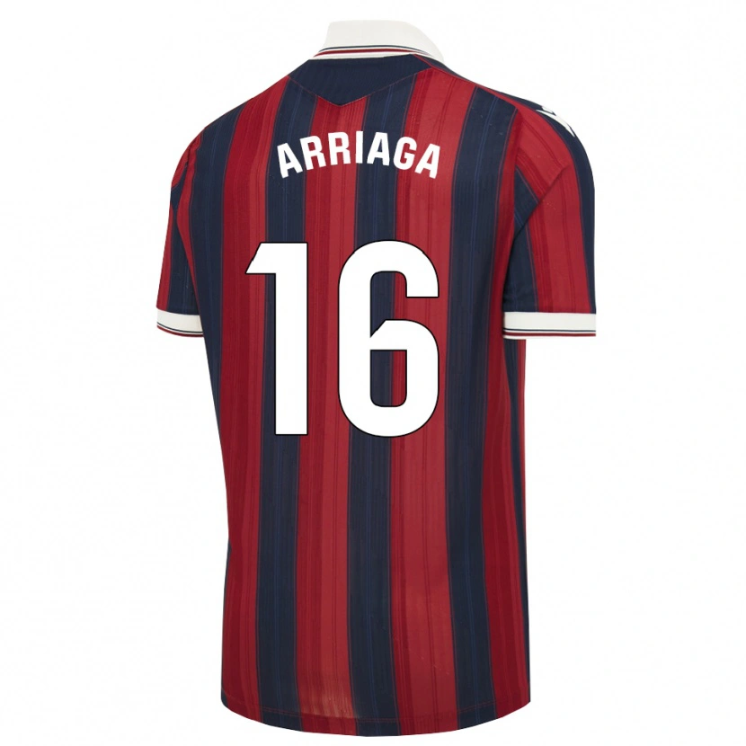 Danxen Women Kervin Arriaga #16 Midnight Blue Red Home Jersey 2026/27 T-Shirt
