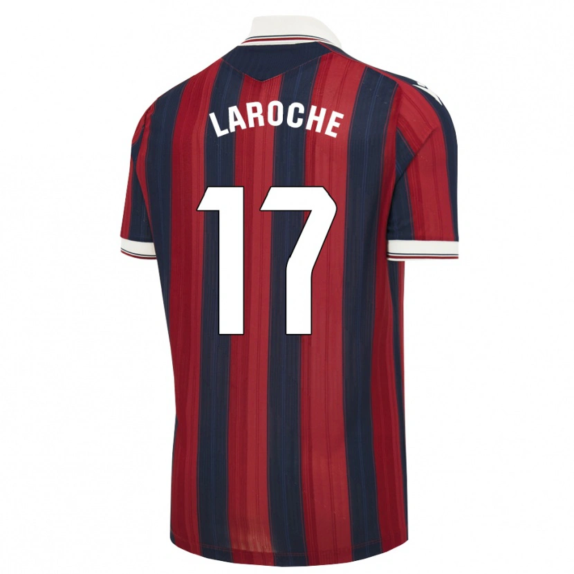 Danxen Women Xavier Laroche #17 Midnight Blue Red Home Jersey 2026/27 T-Shirt