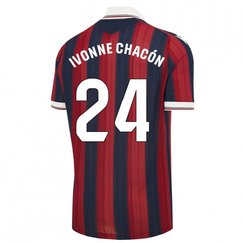 Danxen Women Ivonne Chacón #24 Midnight Blue Red Home Jersey 2026/27 T-Shirt