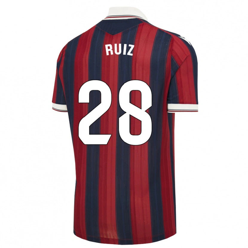 Danxen Women Joan Ruiz #28 Midnight Blue Red Home Jersey 2026/27 T-Shirt