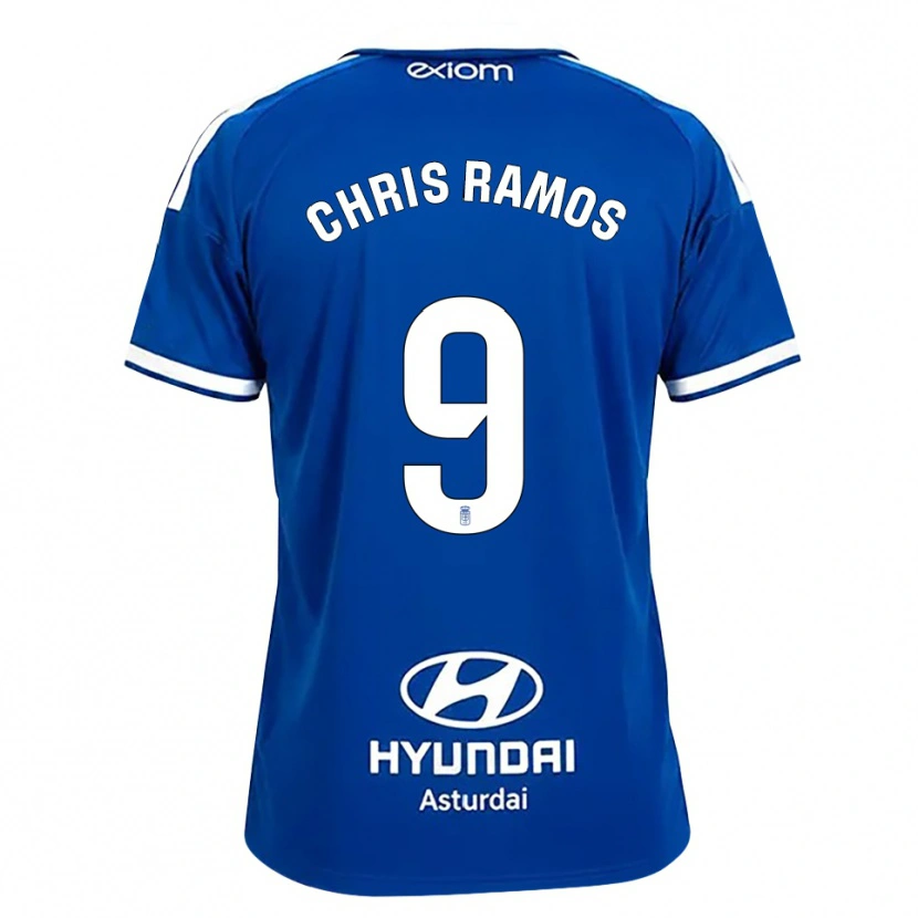 Danxen Women Chris Ramos #9 Mediumblue White Home Jersey 2026/27 T-Shirt