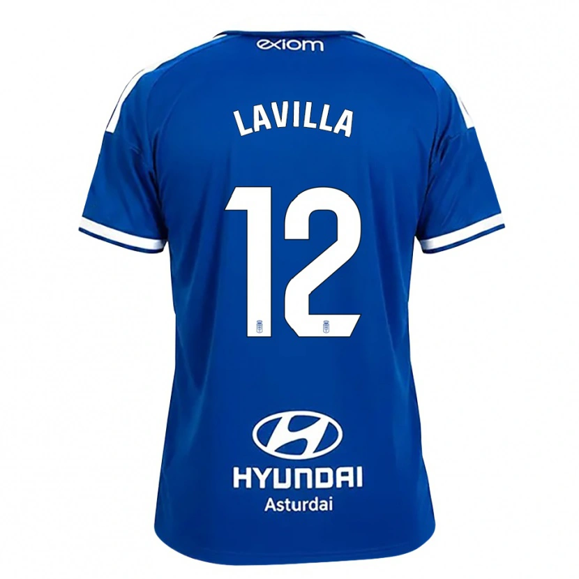 Danxen Women Martín Lavilla #12 Mediumblue White Home Jersey 2026/27 T-Shirt