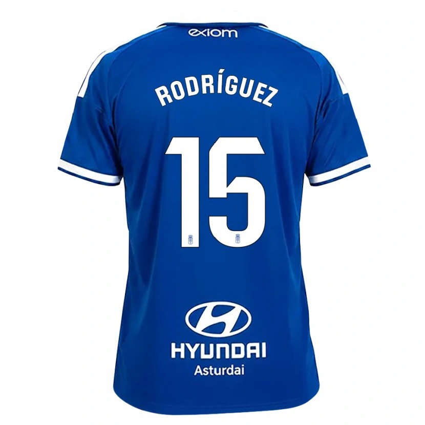 Danxen Women Samu Rodríguez #15 Mediumblue White Home Jersey 2026/27 T-Shirt