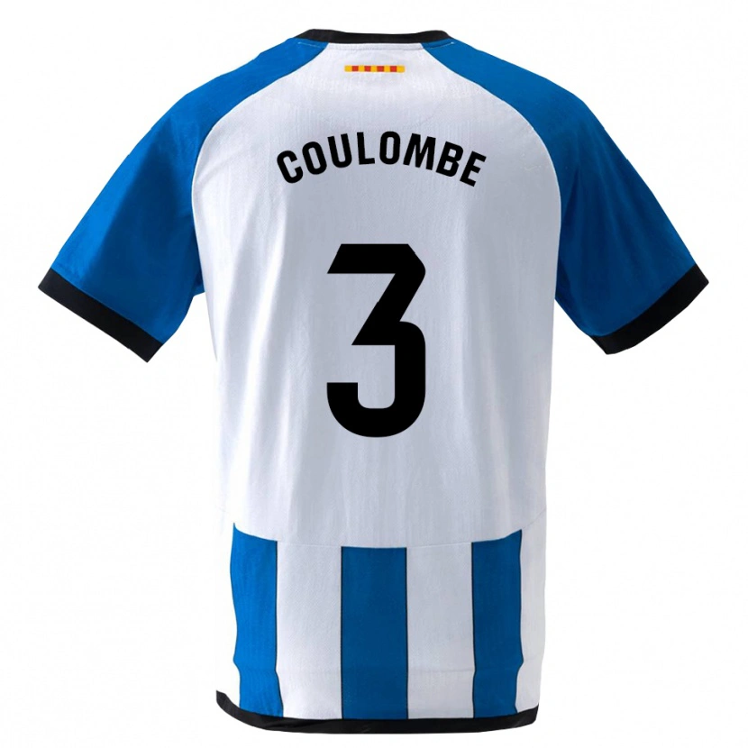Danxen Women Thomas Coulombe #3 Royal Blue White Home Jersey 2026/27 T-Shirt