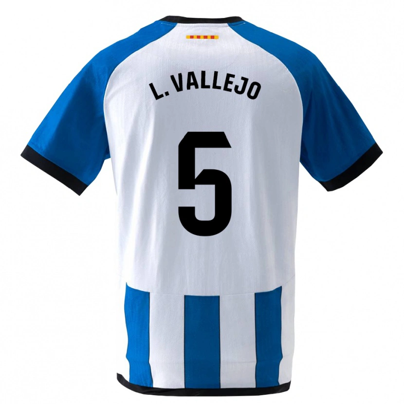 Danxen Women Lucía Vallejo Blázquez #5 Royal Blue White Home Jersey 2026/27 T-Shirt