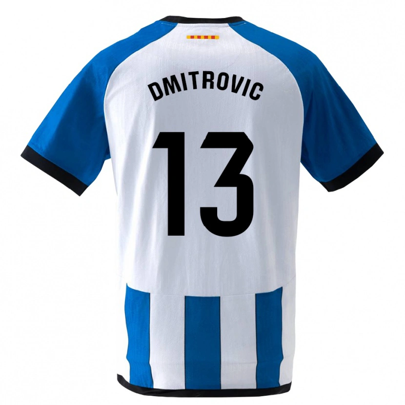 Danxen Women Marko Dmitrovic #13 Royal Blue White Home Jersey 2026/27 T-Shirt