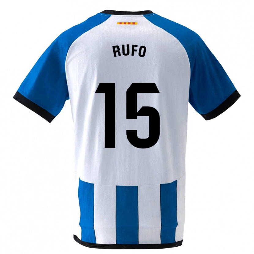 Danxen Women Xavi Rufo #15 Royal Blue White Home Jersey 2026/27 T-Shirt