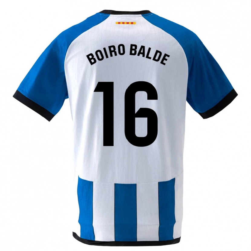 Danxen Women Issa Boiro Balde #16 Royal Blue White Home Jersey 2026/27 T-Shirt