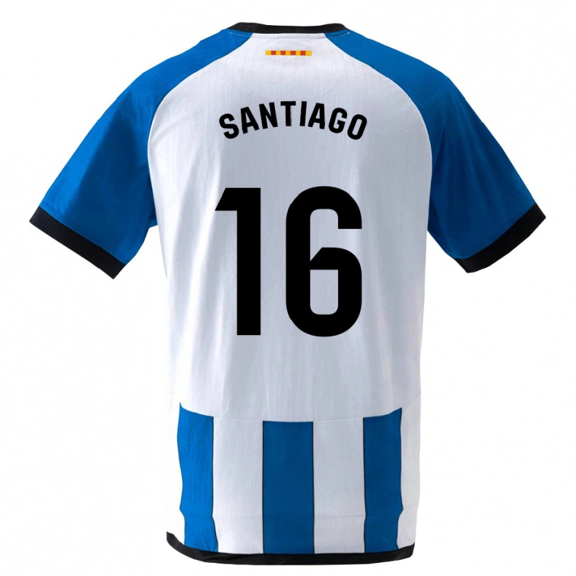 Danxen Women Alejandro Santiago #16 Royal Blue White Home Jersey 2026/27 T-Shirt