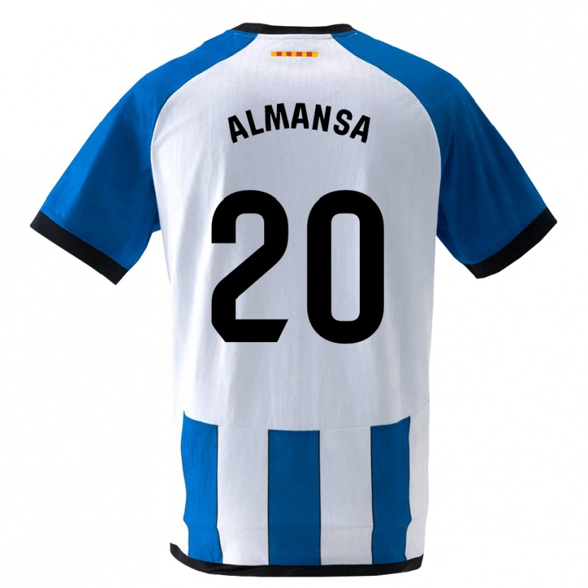 Danxen Women Alex Almansa #20 Royal Blue White Home Jersey 2026/27 T-Shirt