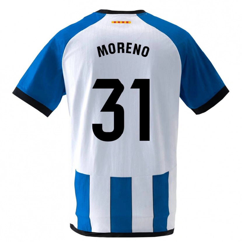 Danxen Women Jan Moreno #31 Royal Blue White Home Jersey 2026/27 T-Shirt