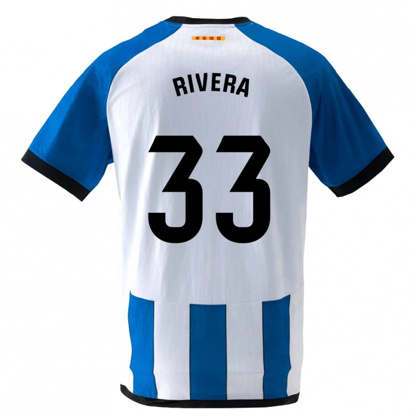 Danxen Women Pol Rivera #33 Royal Blue White Home Jersey 2026/27 T-Shirt
