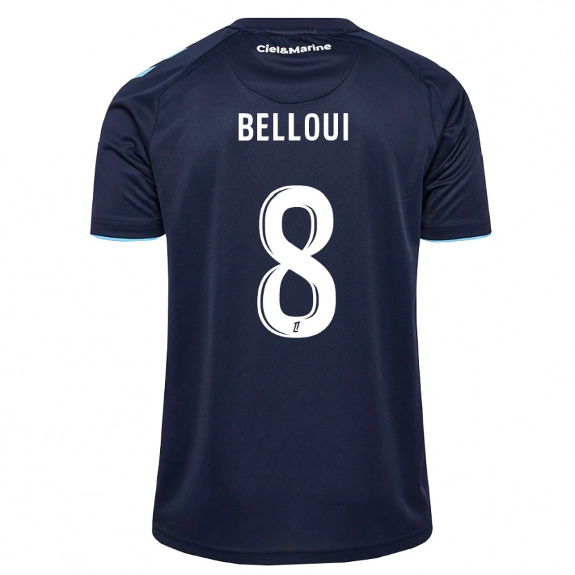 Danxen Women Ilyan Belloui #8 Cornflower Blue Midnightblue Home Jersey 2026/27 T-Shirt