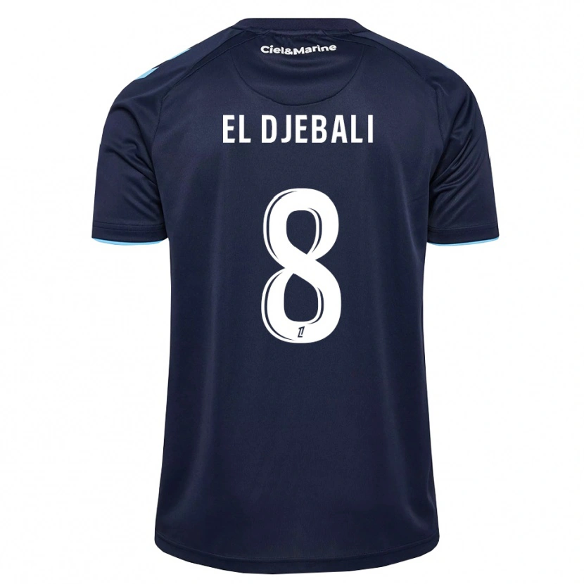 Danxen Women Rayan El Djebali #8 Cornflower Blue Midnightblue Home Jersey 2026/27 T-Shirt