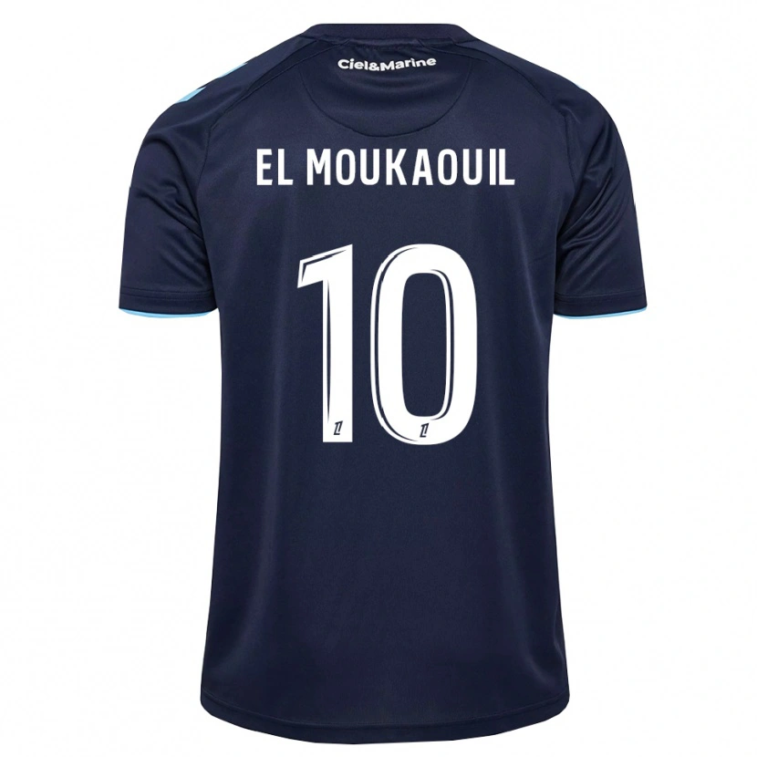Danxen Women Mohamed El Moukaouil #10 Cornflower Blue Midnightblue Home Jersey 2026/27 T-Shirt