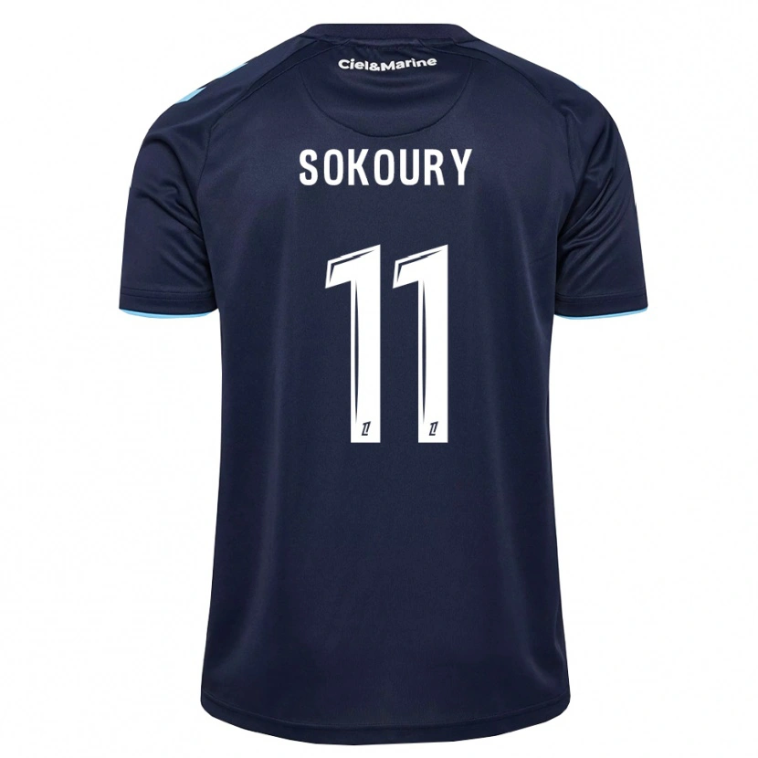 Danxen Women Junior Sokoury #11 Cornflower Blue Midnightblue Home Jersey 2026/27 T-Shirt