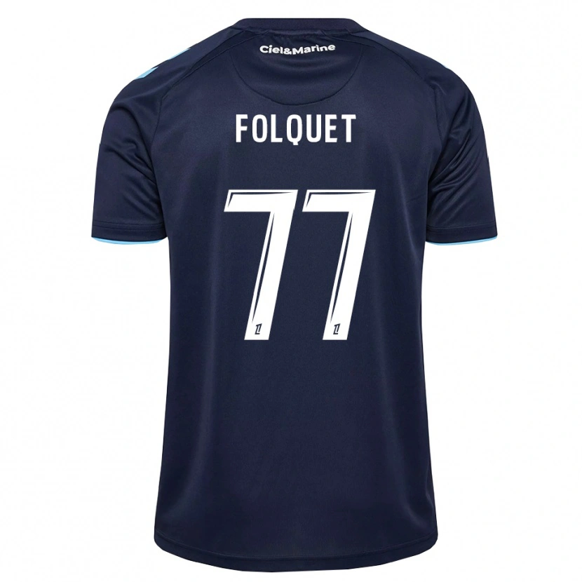 Danxen Women Magnaba Folquet #77 Cornflower Blue Midnightblue Home Jersey 2026/27 T-Shirt