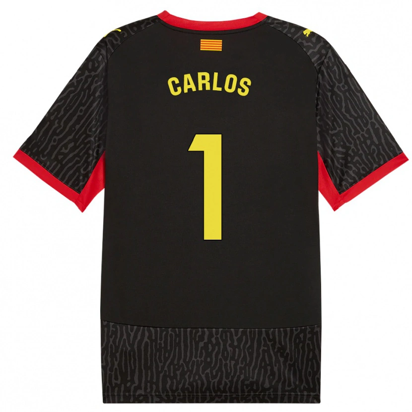 Danxen Women Juan Carlos #1 Black Yellow Red Away Jersey 2026/27 T-Shirt