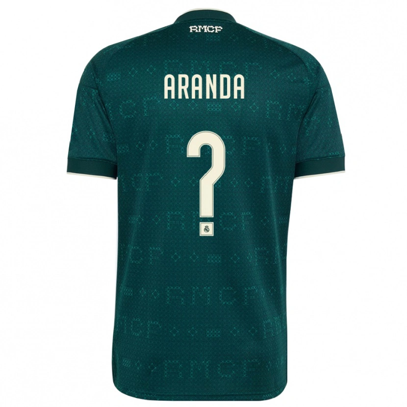 Danxen Women Saúl Aranda #0 Dark Slate Gray White Away Jersey 2026/27 T-Shirt