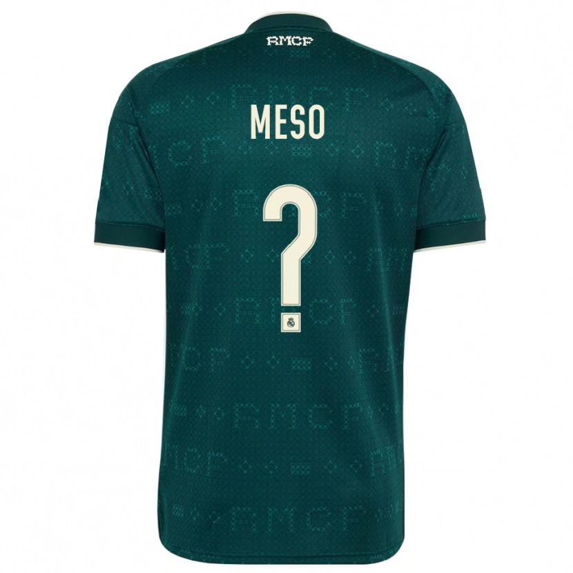 Danxen Women Meso #0 Dark Slate Gray White Away Jersey 2026/27 T-Shirt