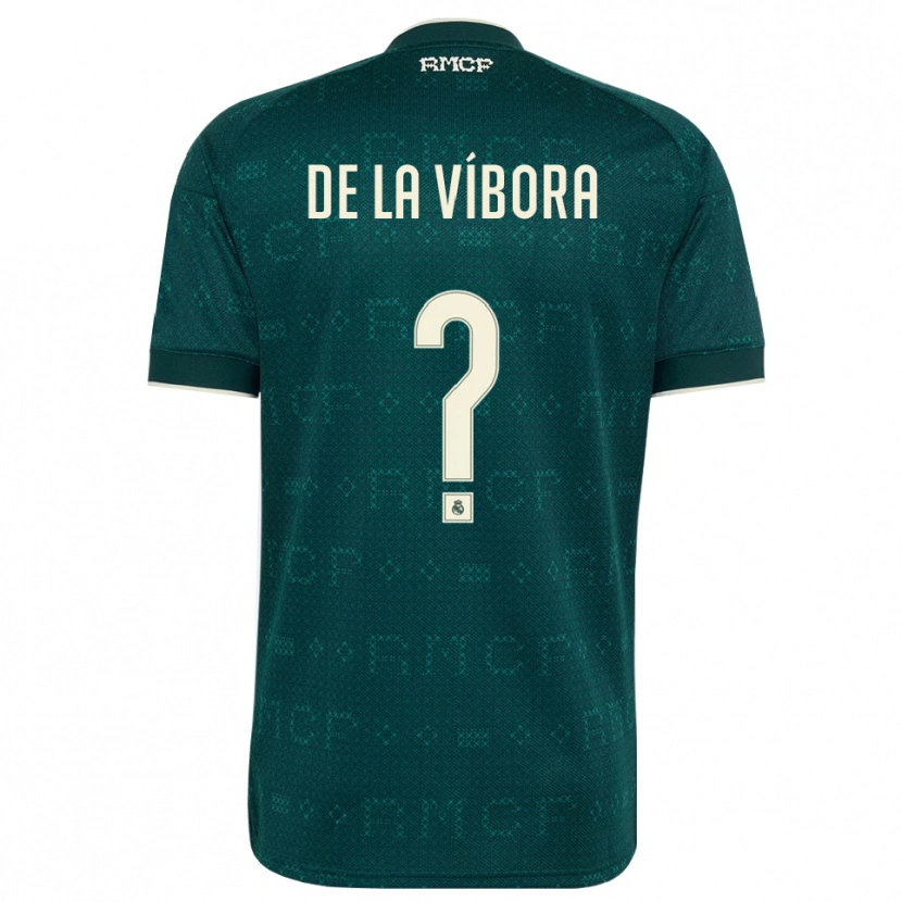 Danxen Women David De La Víbora #0 Dark Slate Gray White Away Jersey 2026/27 T-Shirt