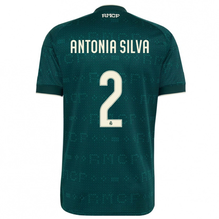 Danxen Women Antônia Silva #2 Dark Slate Gray White Away Jersey 2026/27 T-Shirt