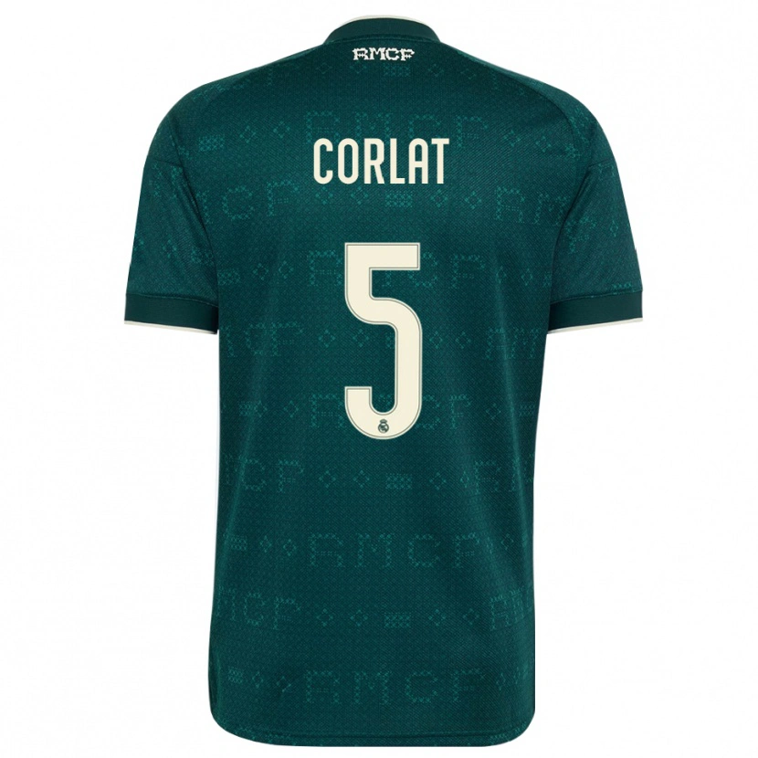 Danxen Women Edu Corlat #5 Dark Slate Gray White Away Jersey 2026/27 T-Shirt