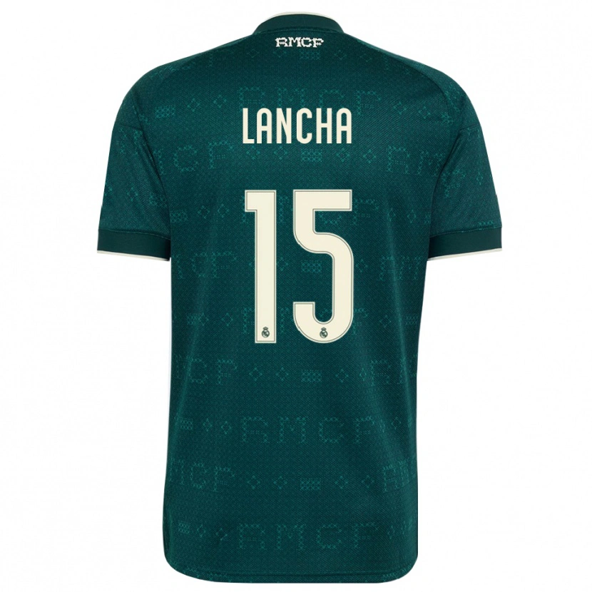Danxen Women Yeray Lancha #15 Dark Slate Gray White Away Jersey 2026/27 T-Shirt