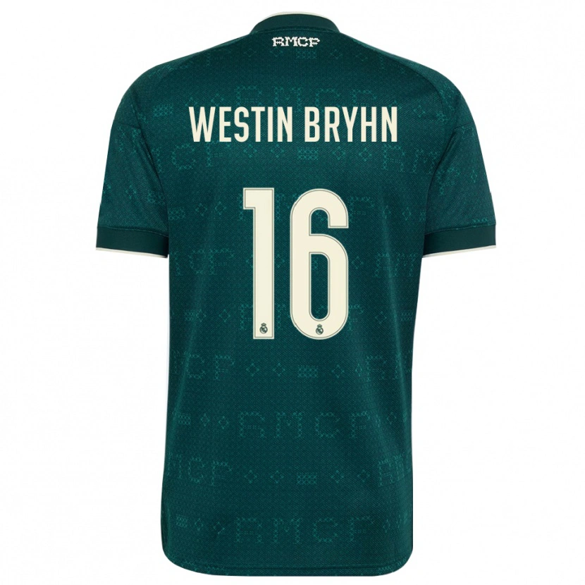 Danxen Women Leon Westin Bryhn #16 Dark Slate Gray White Away Jersey 2026/27 T-Shirt