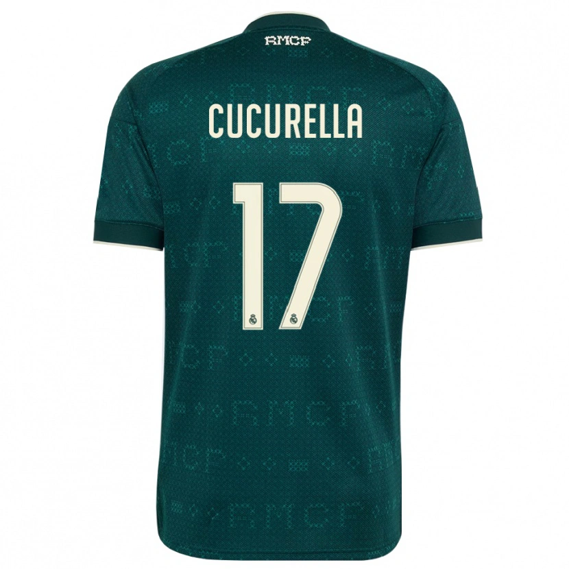 Danxen Women Marc Cucurella #17 Dark Slate Gray White Away Jersey 2026/27 T-Shirt